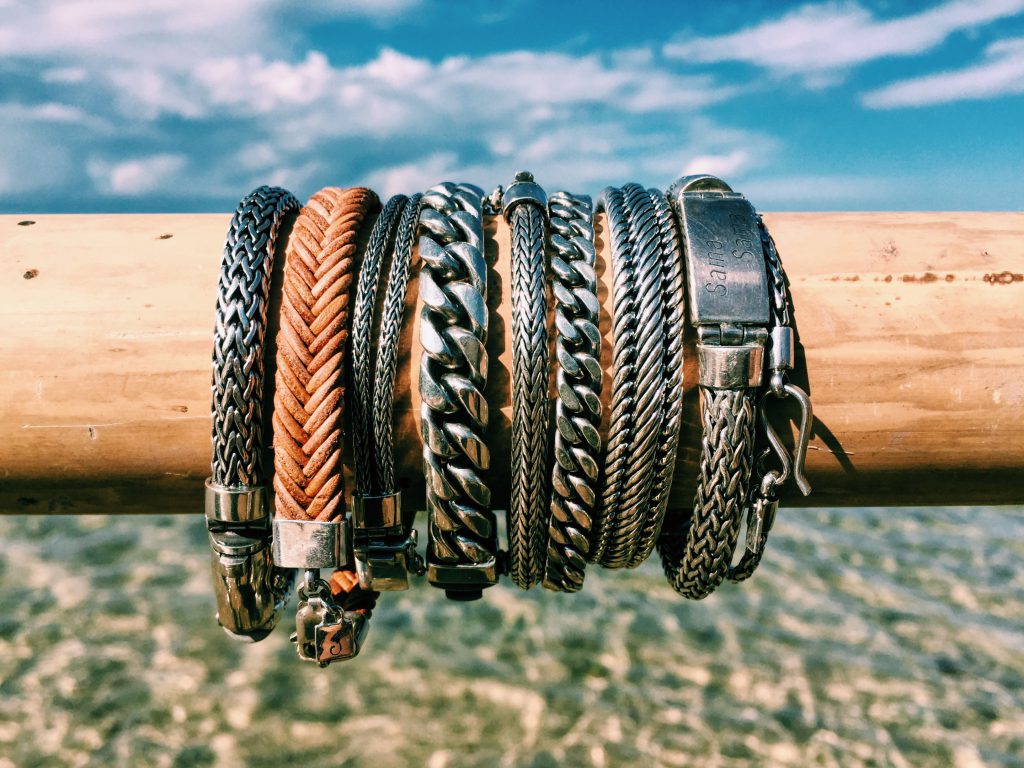 Handmade silver bracelets